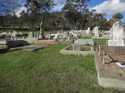 Boldini's unmarked grave in Maldon Cemetery