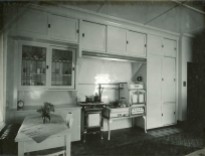 The kitchen. C.M. Collins photographer.
